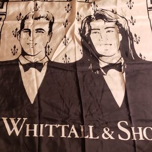 Vintage Unique 100%silk Scarf Whittal&shon 33in Wide
